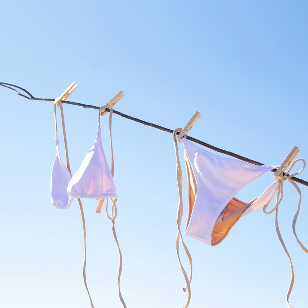 CALi Dreaming Lija String Bikini Top - Picture 8 of 9